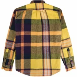 Portuguese Flannel Tirol Shirt - Yellow -Emporio Clothing Shop portuguese flannel tirol shirt yellow p60318 890435 image