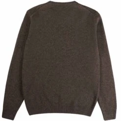 Pringle Of Scotland Round Neck Jumper - Dark Brown -Emporio Clothing Shop pringle of scotland round neck jumper dark brown p59519 880028 image