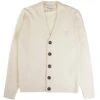 Pringle Of Scotland V Neck Cardigan - Ivory -Emporio Clothing Shop pringle of scotland v neck cardigan ivory p59523 879674 image