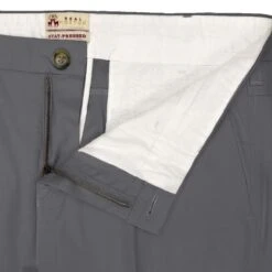 Real Hoxton Stay Pressed Trousers - Grey -Emporio Clothing Shop real hoxton stay pressed trousers grey p58978 866133 image