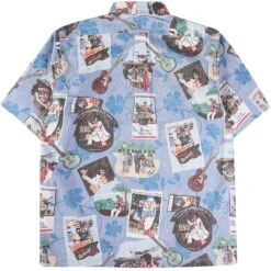 Reyn Spooner Elvis In Hawaii Shirt - Blue -Emporio Clothing Shop reyn spooner elvis in hawaii shirt blue p58788 860223 image