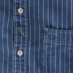 RRL By Ralph Lauren Indigo Twill Workshirt - Denim -Emporio Clothing Shop rrl by ralph lauren indigo twill workshirt denim p57897 843707 image