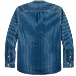 RRL By Ralph Lauren Indigo Twill Workshirt - Denim -Emporio Clothing Shop rrl by ralph lauren indigo twill workshirt denim p57897 879532 image