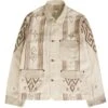 RRL By Ralph Lauren Linen-Cotton Shirt Jacket - Beige -Emporio Clothing Shop rrl by ralph lauren linen cotton shirt jacket beige p58575 855148 image