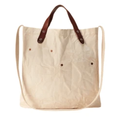 RRL By Ralph Lauren Logo Canvas Market Tote - Ecru -Emporio Clothing Shop rrl by ralph lauren logo canvas market tote ecru p57887 843864 image