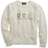RRL By Ralph Lauren Logo Fleece Pullover - Heather