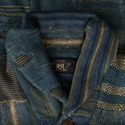 RRL By Ralph Lauren Patchwork Linen-Blend Cardigan - Indigo -Emporio Clothing Shop rrl by ralph lauren patchwork linen blend cardigan indigo p57898 843671 image