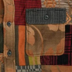 RRL By Ralph Lauren Patchwork Shirt - Multi -Emporio Clothing Shop rrl by ralph lauren patchwork shirt multi p60656 895483 image