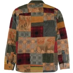 RRL By Ralph Lauren Patchwork Shirt - Multi -Emporio Clothing Shop rrl by ralph lauren patchwork shirt multi p60656 895487 image