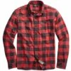 RRL By Ralph Lauren Plaid Twill Work Shirt - Red Check -Emporio Clothing Shop rrl by ralph lauren plaid twill work shirt red check p59422 875463 image