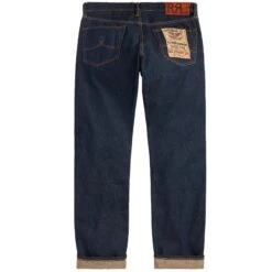 RRL By Ralph Lauren Straight Fit Once-Washed Selvedge Jean - Denim -Emporio Clothing Shop rrl by ralph lauren straight fit once washed selvedge jean denim p59419 876025 image