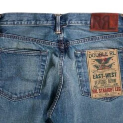 RRL By Ralph Lauren Straight Fit Selvedge Jean - Hillsview -Emporio Clothing Shop rrl by ralph lauren straight fit selvedge jean hillsview p59428 875711 image