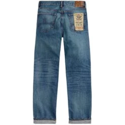 RRL By Ralph Lauren Straight Fit Selvedge Jean - Hillsview -Emporio Clothing Shop rrl by ralph lauren straight fit selvedge jean hillsview p59428 875735 image