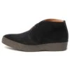 Sanders & Sanders Ltd. Suede Hi Top Chukka Boot - Black -Emporio Clothing Shop sanders sanders ltd suede hi top chukka boot black p25730 519651 image