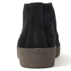 Sanders & Sanders Ltd. Suede Hi Top Chukka Boot - Black -Emporio Clothing Shop sanders sanders ltd suede hi top chukka boot black p25730 519716 image