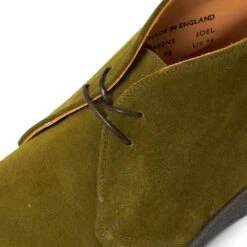Sanders & Sanders Ltd. Suede Hi Top Chukka Boot - Green -Emporio Clothing Shop sanders sanders ltd suede hi top chukka boot green p16247 519534 image