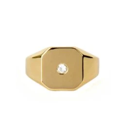 Serge DeNimes Gold Plated Silver Bounty Ring