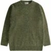Shetland Woollen Co. Shaggy Crew Knit - Artichoke -Emporio Clothing Shop shetland woollen co shaggy crew knit artichoke p51801 822289 image