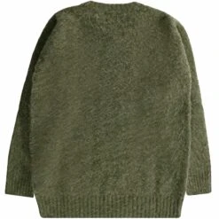Shetland Woollen Co. Shaggy Crew Knit - Artichoke -Emporio Clothing Shop shetland woollen co shaggy crew knit artichoke p51801 822293 image