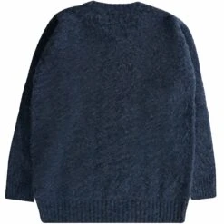 Shetland Woollen Co. Shaggy Crew Knit - Atlantic -Emporio Clothing Shop shetland woollen co shaggy crew knit atlantic p51799 822275 image