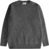 Shetland Woollen Co. Shaggy Crew Knit - Heron -Emporio Clothing Shop shetland woollen co shaggy crew knit heron p57108 822376 image