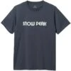 Snow Peak Land Station T-Shirt - Charcoal