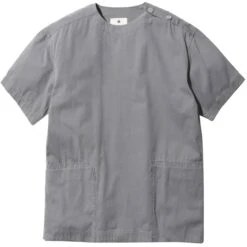 Snow Peak Natural-Dyed Recycled Cotton Pullover - Grey