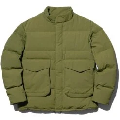 Snow Peak Recycled Down Jacket - Olive