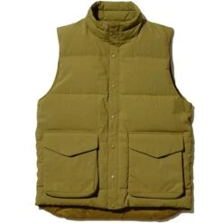 Snow Peak Recycled Down Vest - Coyote