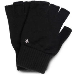 Snow Peak Wool Knit Gloves - Black