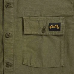 Stan Ray CPO Shirt - Olive -Emporio Clothing Shop stan ray cpo shirt olive p60271 885877 image