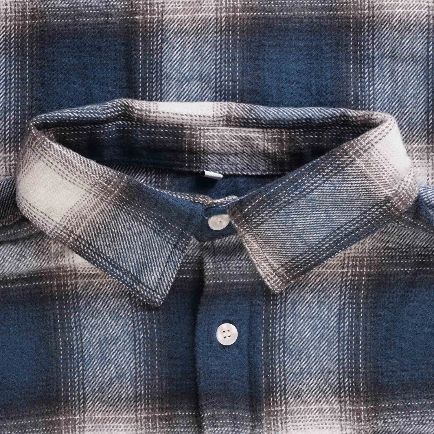 Stan Ray Flannel Shirt - Navy Check 4 Stan Ray Flannel Shirt - Navy Check - Image 2