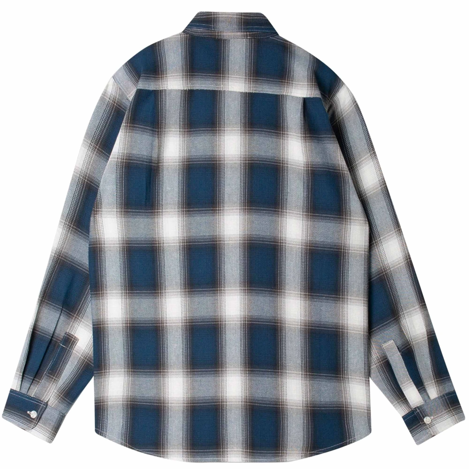 Stan Ray Flannel Shirt - Navy Check 6 Stan Ray Flannel Shirt - Navy Check - Image 4