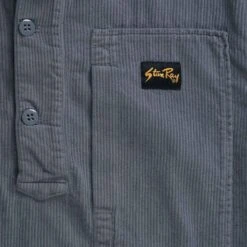 Stan Ray Painters Shirt - Battle Grey Corduroy 8 Stan Ray Painters Shirt - Battle Grey Corduroy -Emporio Clothing Shop stan ray painters shirt battle grey corduroy p60276 886141 image