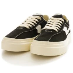 Stepney Workers Club Dellow S-Strike Canvas - Black/White -Emporio Clothing Shop stepney workers club dellow s strike canvas black white p54187 739671 image