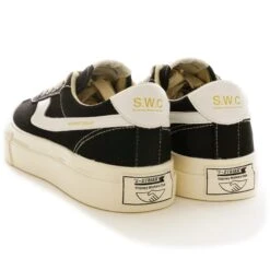 Stepney Workers Club Dellow S-Strike Canvas - Black/White -Emporio Clothing Shop stepney workers club dellow s strike canvas black white p54187 739678 image