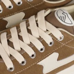 Stepney Workers Club Dellow S-Strike Suede - Bark/Ecru -Emporio Clothing Shop stepney workers club dellow s strike suede bark ecru p57625 836196 image