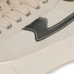 Stepney Workers Club Dellow S-Strike Suede - Ecru/Black -Emporio Clothing Shop stepney workers club dellow s strike suede ecru black p57623 836070 image