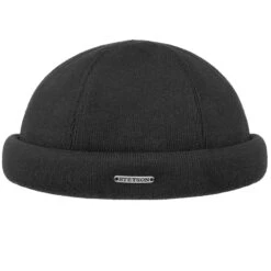 Stetson Hats Docker Knit Hat - Black