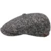 Stetson Hats Donegal Tweed Flat Cap - Grey