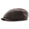 Stetson Hats Hatteras Chevrette Leather Cap - Brown -Emporio Clothing Shop stetson hats hatteras chevrette leather cap brown p16194 588697 image