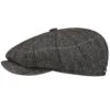 Stetson Hats Hatteras Gallanger Wool Flat Cap - Black