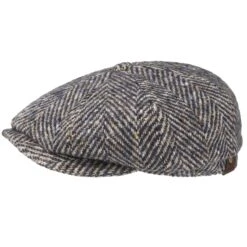 Stetson Hats Hatteras - Navy/Cognac