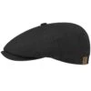 Stetson Hats Linen Newsboy Cap - Black -Emporio Clothing Shop stetson hats linen newsboy cap black p60578 893518 image
