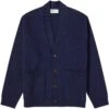 Universal Works Langdale Cardigan - Navy -Emporio Clothing Shop universal works langdale cardigan navy p59703 883488 image