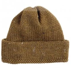 Universal Works Short Watch Cap - Khaki