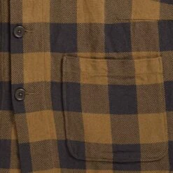 Universal Works Travail Overshirt - Brown 8 Universal Works Travail Overshirt - Brown -Emporio Clothing Shop universal works travail overshirt brown p59696 886411 image