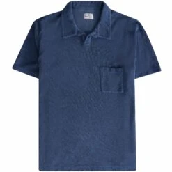 Universal Works Vacation Polo Shirt - Blue