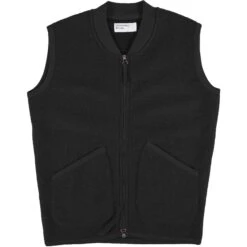 Universal Works Zip Waistcoat - Black