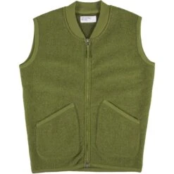 Universal Works Zip Waistcoat - Lovat